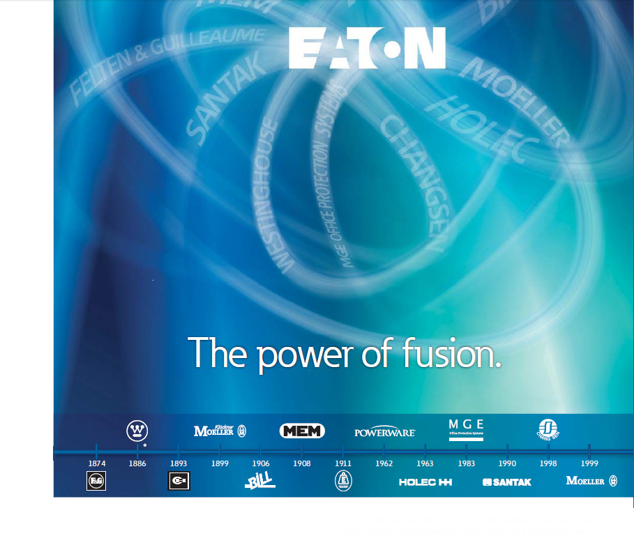 EATON Electrical 伊顿电气-工业控制和自动化Industrial Control and Automation（21BGMO-3）
