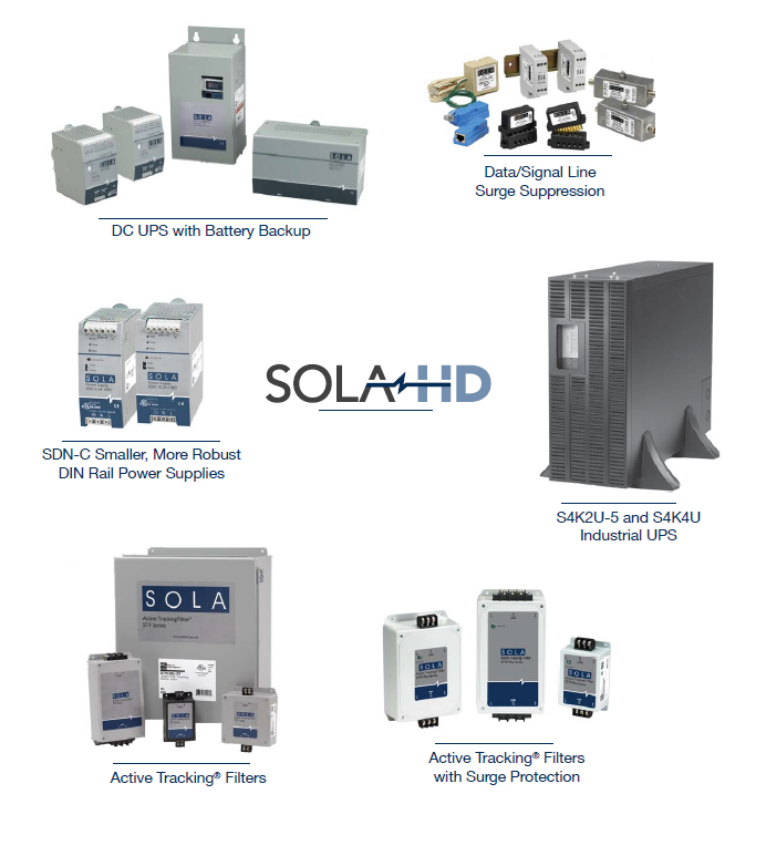 SOLA  / SOLA HD工业电源（开关电源,UPS 应急电源和变压器）Industrial power