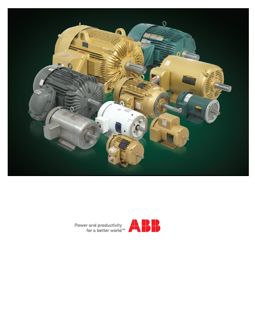 ABB / Baldor美标NEMA 系列电机及配件Motors