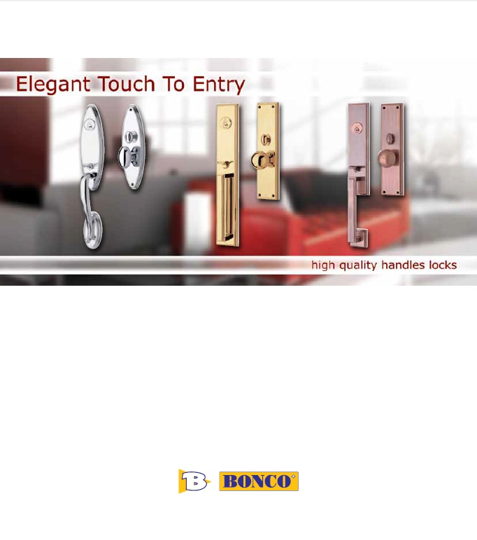 Bonco门控五金配件door Control Hardware And Accessories