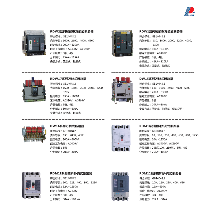 PEOPLE人民电器集团 --低压电气产品