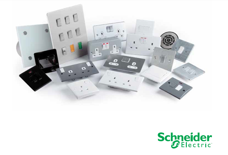 Schneider Electric施耐德开关插座及配件Switches, sockets and accessories