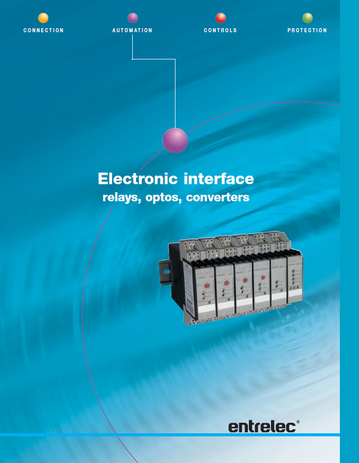 ENTRELEC -（ABB早期产品）端子，电子和继电器 Terminals, Electronics and Relays