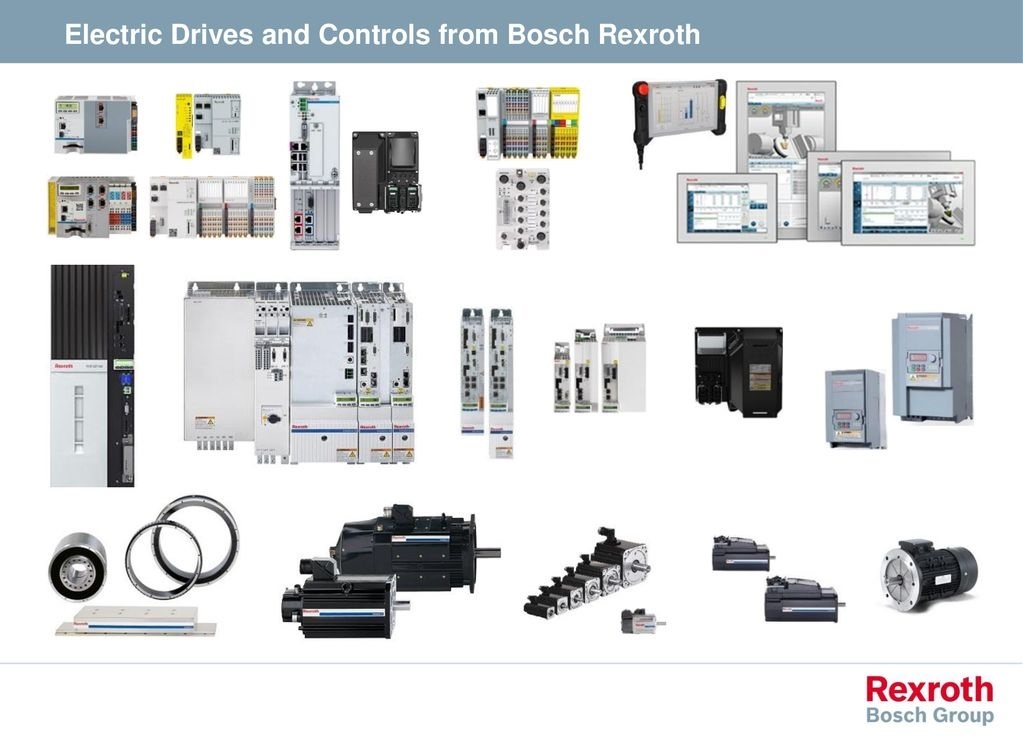 Bosch Rexroth 博世力士乐电子控制类产品Electric Drives and Controls ...