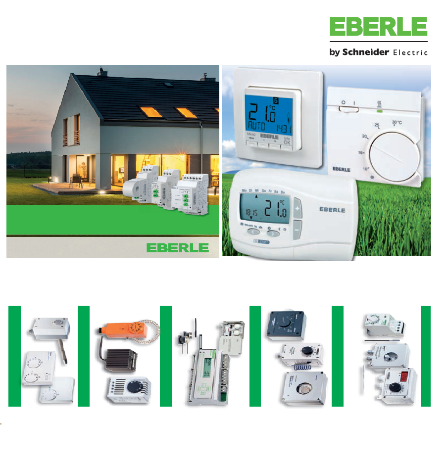 EBERLE by Schneider Electric - 温控和电子控制Temperature control and electronic control