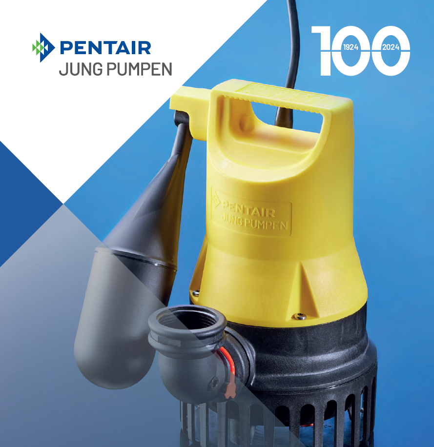 PENTAIR JUNG PUMPEN - 100年（1924-2024）历史的水泵品牌100 years of history... ...